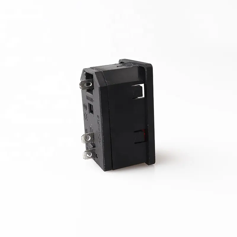 Hot Sale Electrical Socket AC Power Socket With Rock Switch 3pin Inlet Ac Power Socket