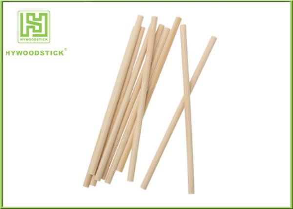 Recycled Magnum Ice Cream Stick , Long Round Popsicle Sticks For BBQ Camping