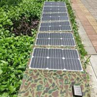 Panneau solaire pliable portable 120w 100w Panneau solaire pliable pour randonnée en plein air