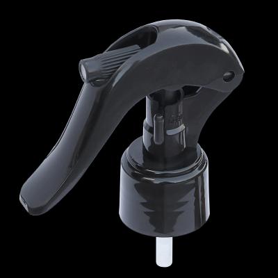 PP Acid Resistant Trigger Sprayer 24mm 28mm Neck  Black