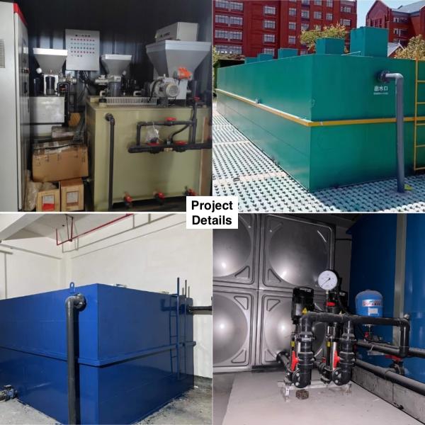 Containerized Water Treatment Plant System For Sewage Treatment Solution