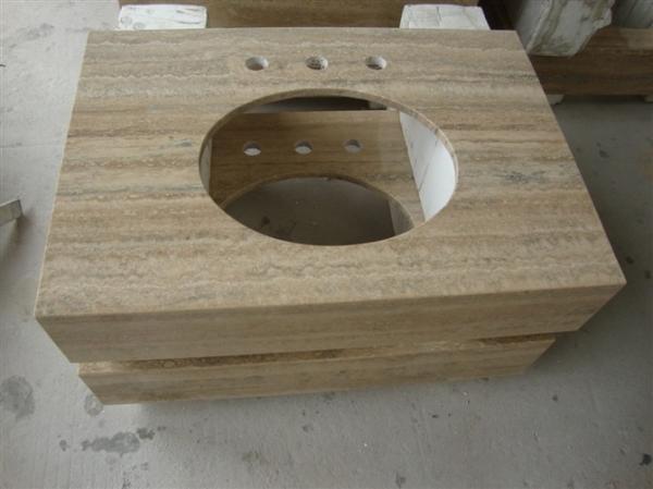 Bancadas de pedra de mármore da casa pré-fabricada para o apartamento/renovação pública da área