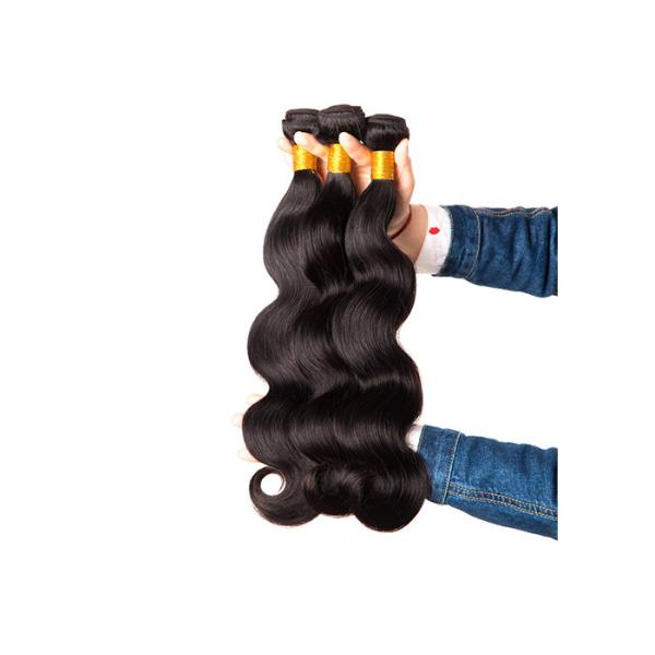 Qingdao Factory Body Wave Virgin Human Hair Bundles, Pure Brazilian Human Hair