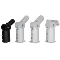 Adaptateur de lampe de rue LED métallique rotatif