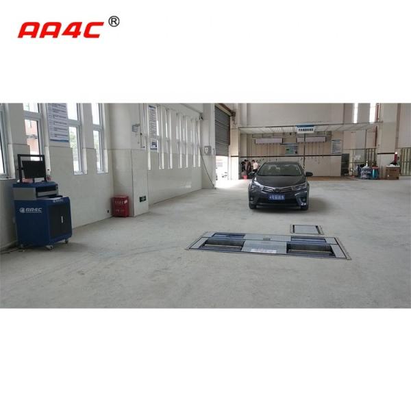 4-in-1 vehicle test line brake roller tester side slip suspension axle load vehicle inspection equipments  for car
