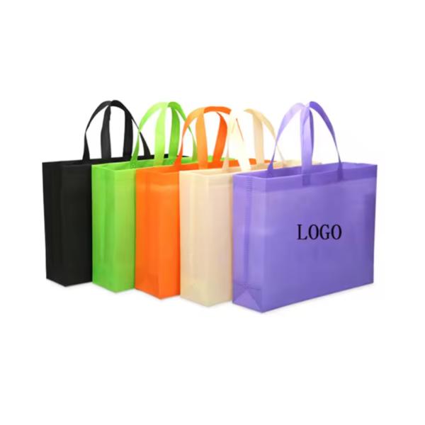 Custom Printing Eco Friendly Non Woven Bags Promotion Reusable Tote For Shopping