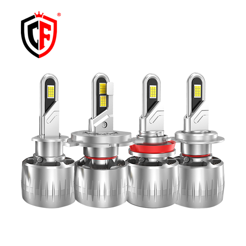 U Beam High Power LED Headlight 9600LM 7055 Chips Led Auto Headlights