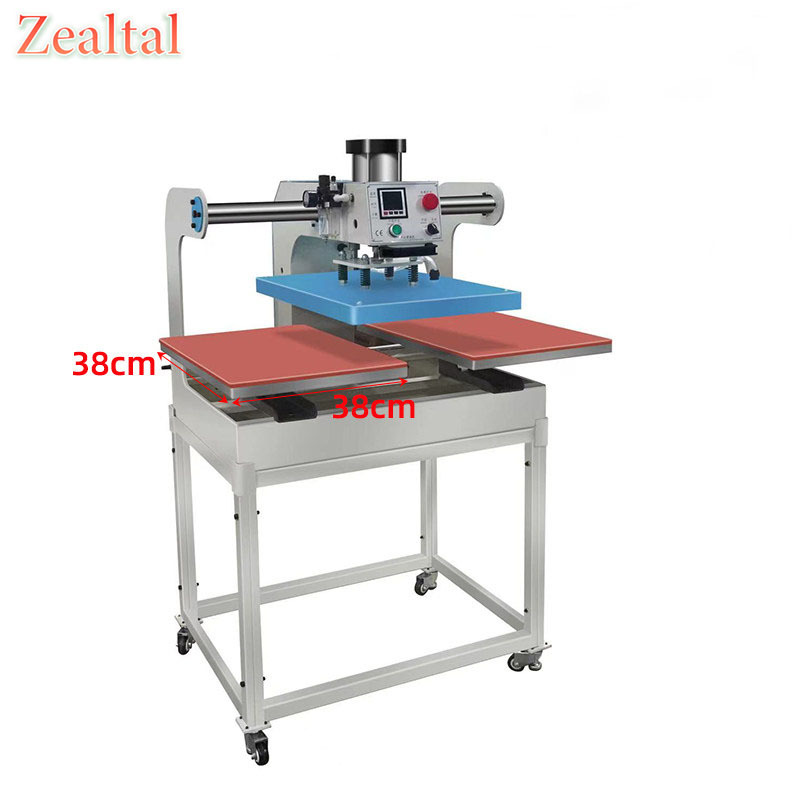 CE Certified Small Pneumatic Heat Press Machine Garment Factory Use Label Hot
