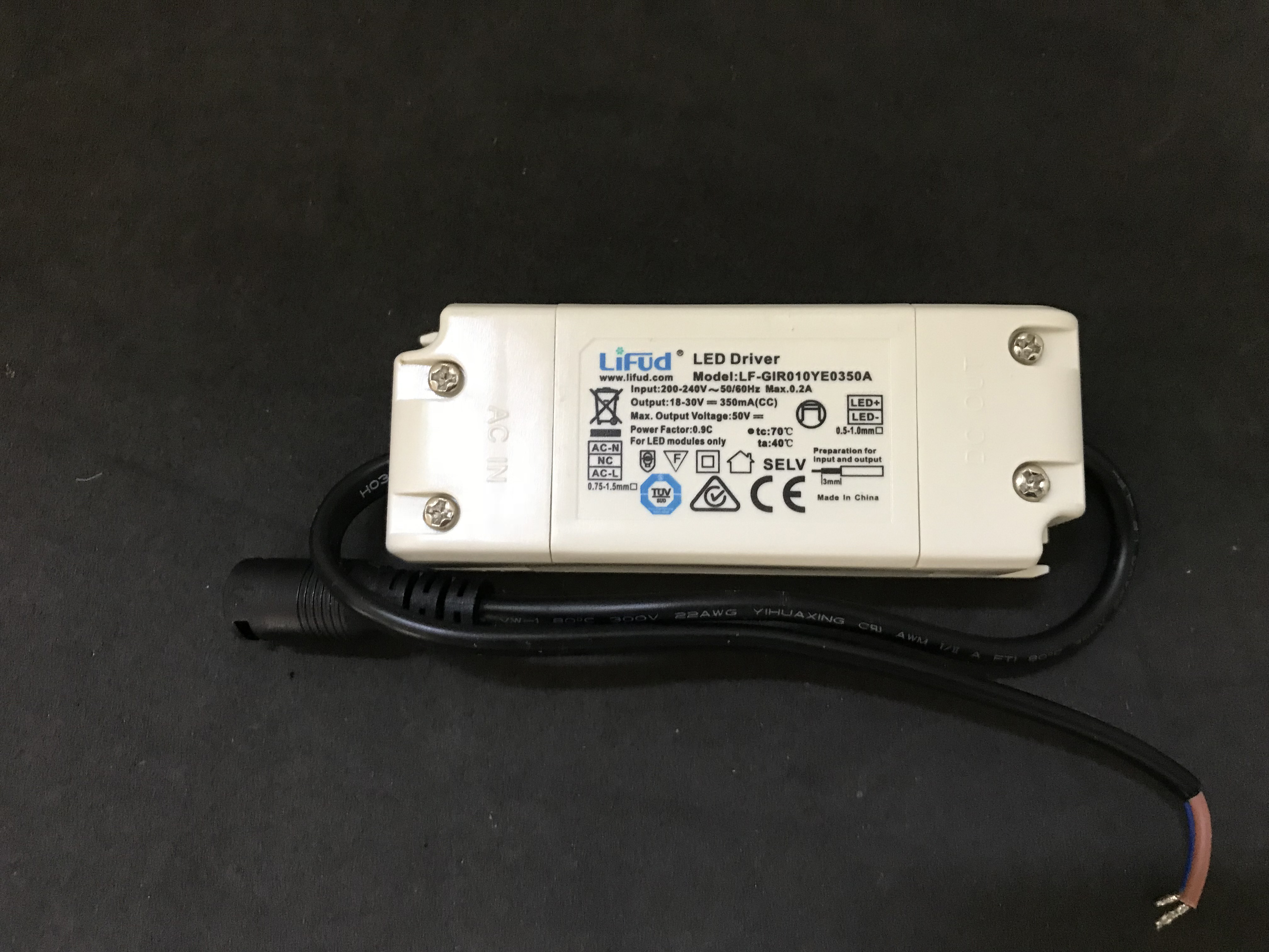 СИД УДАРА 10W 12W вниз со света, потолочного освещения 120LM/W IP44 IP65 крытого
