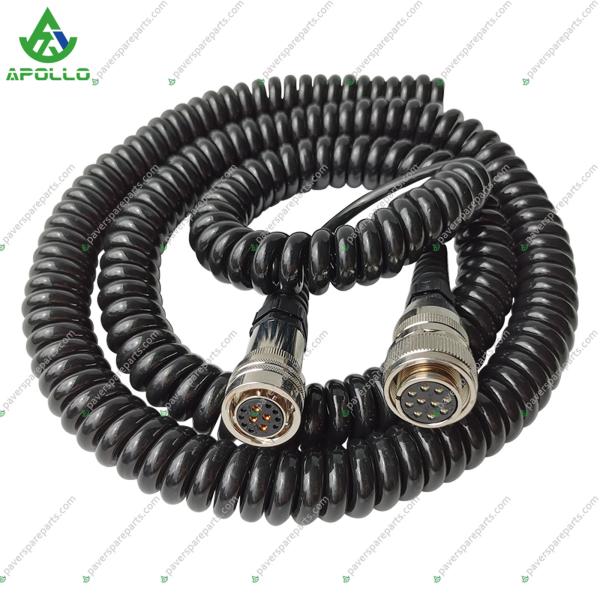 APOLLO 1.5M Cable de 12 agujeros bayoneta de 10 agujeros boca de tornillo para pavimentador de asfalto 04-02-02561 83701042