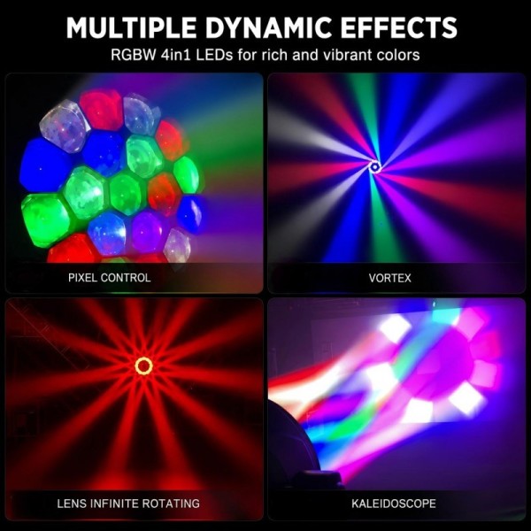 19X40W LED Zoom Bee Eye Wash Moving Head Light with Pixel Control