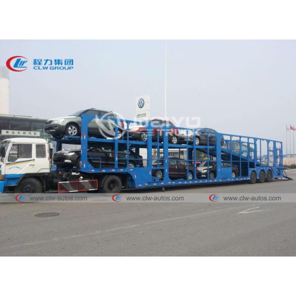 2 / 3 Axle Semi Truck Trailers For SUV Transport