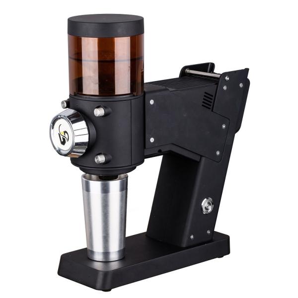 Travel Black White Portable Coffee Grinder Made Of Aluminum Alloy And ABS