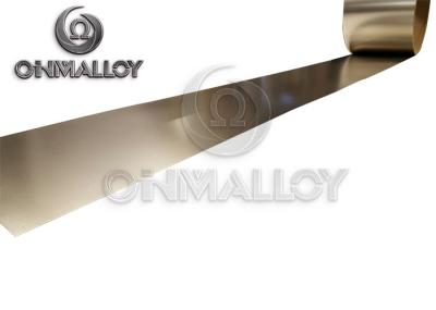 O cobre da tira do manganina da resistência baseou ligas 0.2mm×35mm usados para o resistor de derivação