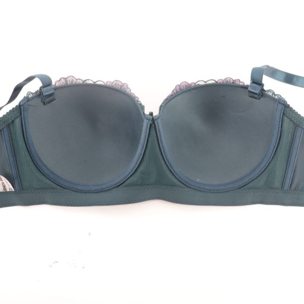 Women Embroidery Lace Bra Luxury Quality Convertible Straps 1/2 Cup Sexy Lingerie Lace Bra Wholesale Women