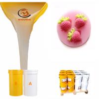 Durcissement rapide 5 Shore A RTV 2 Addition Cure Silicone Moule en caoutchouc pour le fondant de fraise