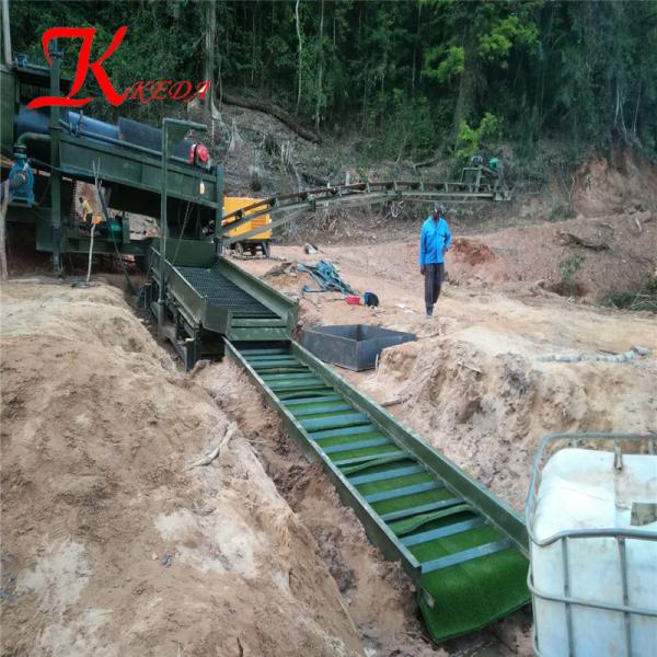 keda 20T gold mines machine carpet 35Kw Power mesh size 8m africa popular mining machinery for gold mining