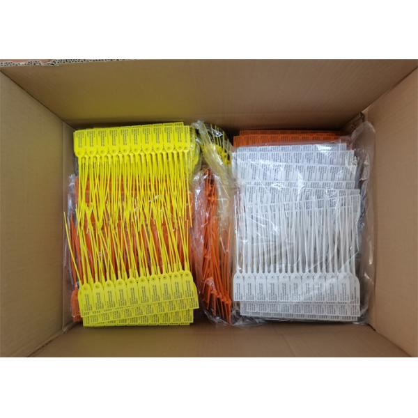 ABS Plastic Security Seals 73.5N Tensile Strength For Garment Clothes Shoes
