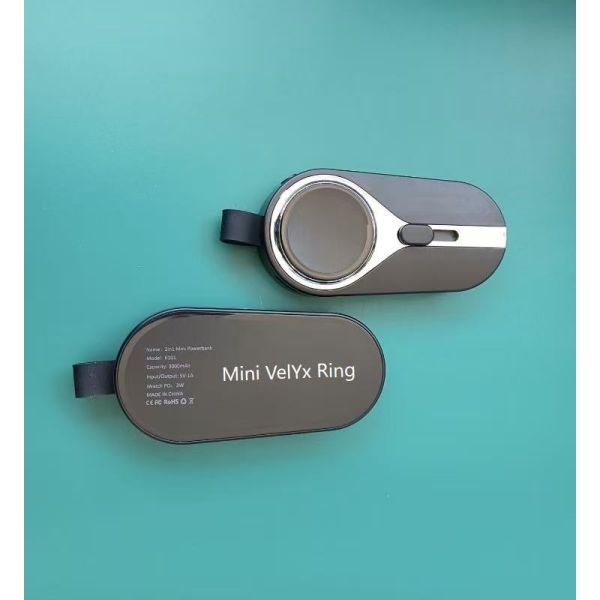 Keychain 2 In 1 Cordless Power Bank Portable Wireless Emergency Watch Charging Mini Pod