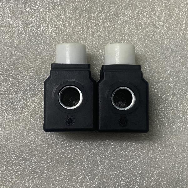 Black Square Coil FLUID PRESS 24VDC 20W Zoomlion Concrete Pump Parts 100% New with 0.5kg Weight