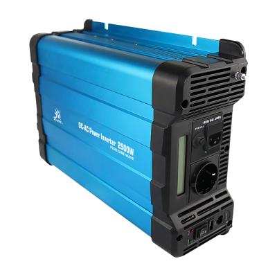 AC 110V 220V LCD Pure Sine Wave Power Inverter For Off Grid System