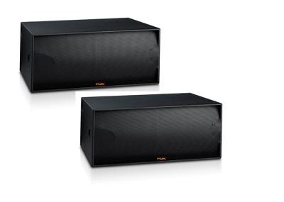 Powered Dual 18 Church Speaker System Subwoofer 1200W CE / ROHS