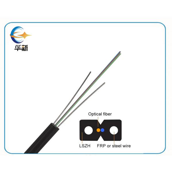 1/2 Cable de déclenchement intérieur FTTH GJXH-2B6 Cable de déclenchement G657A2 G657A1 Jacket LSZH