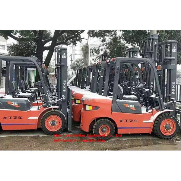 7 Ton Diesel Fork Lift Truck LG70DT Total Weight 9600kgs 85Kw Forklift Truck