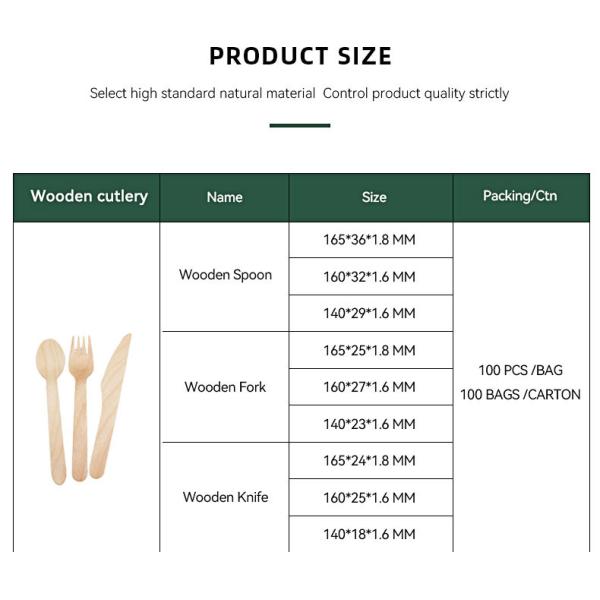 160 мм Маленькие круглые биоразлагаемые деревянные ложки Охрана окружающей среды