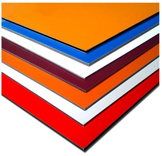 Advertising Fascia 1250mm 1500mm PE Aluminum Composite Panel