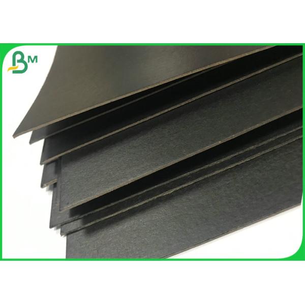 Mix Pulp 120g to 500g A3 A4 Size Solid Black kraft Paper Board Sheet / Coils