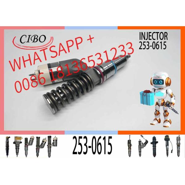 253-0615 Diesel C15/C18/C27/C32 Engine Injector 10R-3264 253-0617 253-0618 For Common Rail