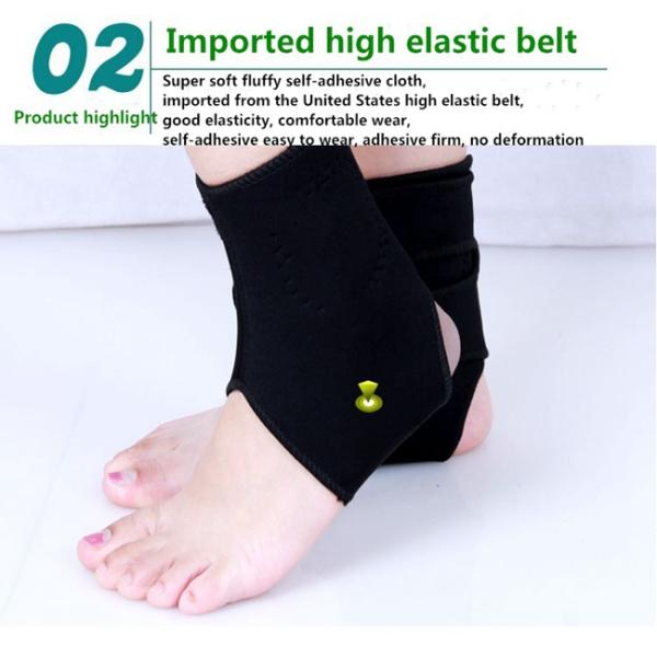 Магнитный каменный пояс турмалина топления собственной личности, ткань ткани нейлона расчалки поддержки лодыжки эластичная