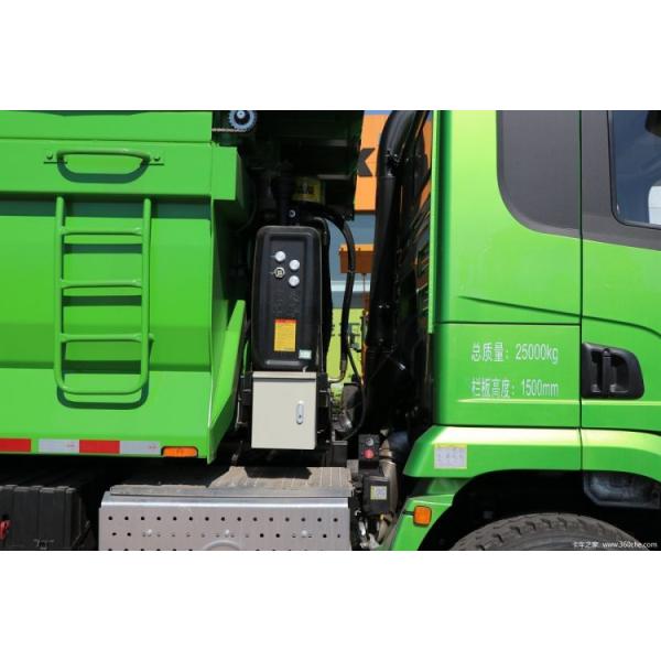 Touch Screen Manual Transmission 400 HP 6X4 5.8m Dump Truck for Special Used Car