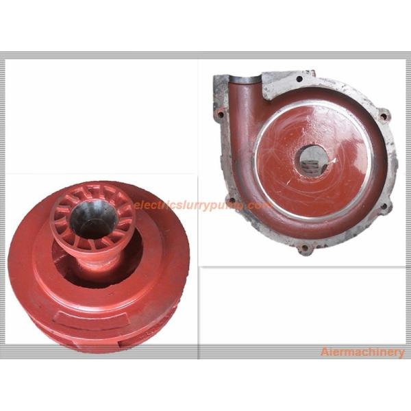 Centrifugal Slurry Pump Parts High Chrome Impeller OEM / ODM Acceptable