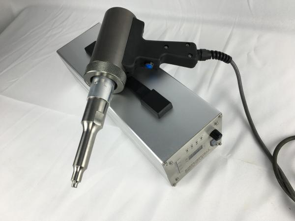 Manual Ultrasonic Welding Equipment Pistol Hand Grip Type In 20 And 40 KHz Versions