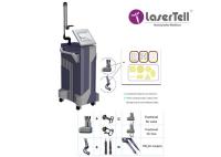 Pele fracionária da máquina do laser do CO2 do tubo do Rf que Resurfacing a estética