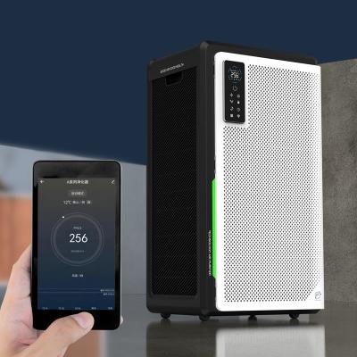 UVC Light Ionizer Wifi Smart Air Purifier Hepa Filter Wall Mounted
