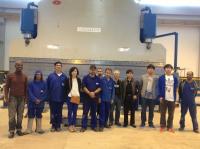 Anchura hidráulica 8100m m de la máquina del freno de la chapa de 1200 toneladas para doblar a poste ligero