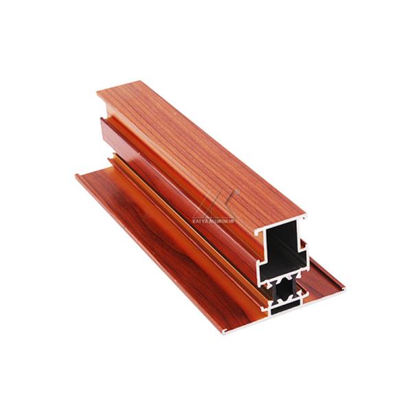 6000 Series Wood Grain Aluminium Profile Window Frame Detail World Trend House Design Ideas