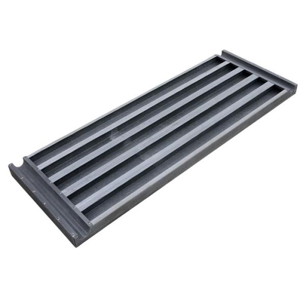 Sécurité Profiles en forme de revêtement en FRP Planche en fibre de verre pour une plateforme d'échafaudage de passerelle