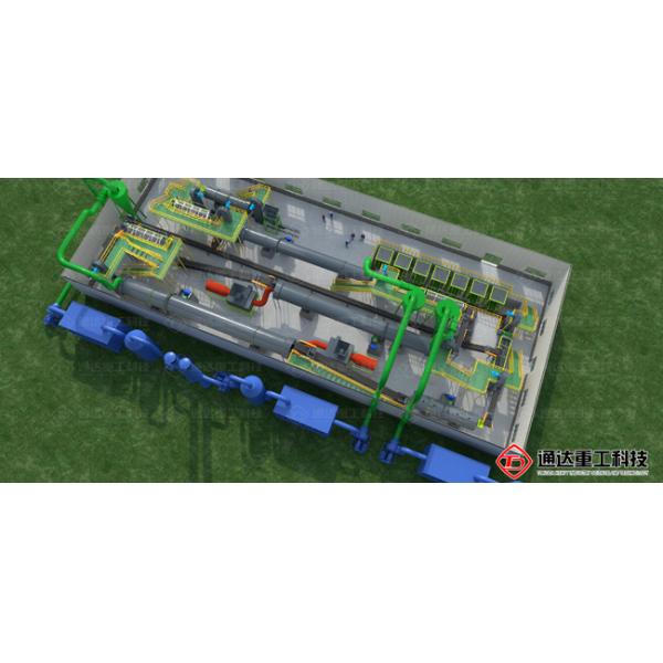 High Efficiency Compound Fertilizer Production Line Dryer Machine For Granules