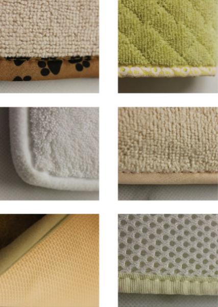 Printed directly with memory foam mat and any shape fit for car