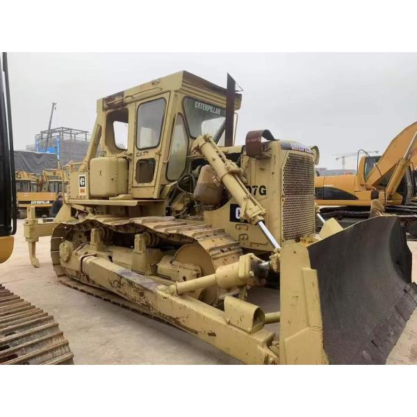 Puissante Caterpillar D7G Dozer d'occasion Économie d'énergie 6 voies lame