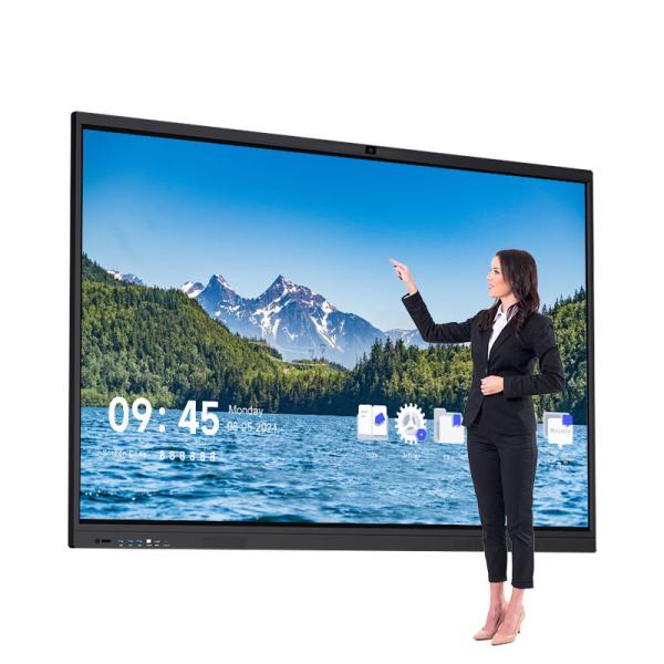 55 Inch Smart Board Interactive Smart Board 4k  Interact Led Panel Electronic Touch Screen Digital Flat Interactive Whiteboard