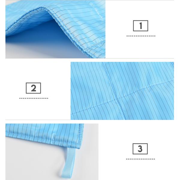 Good Hygroscopic Esd Cleaning Wipes 30*30cm With High Temperature Resistance