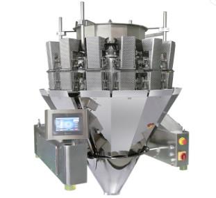 Máquina congelada 1.6L do acondicionamento de alimentos 50BPM, pesador principal de 14 Multihead