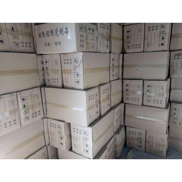 Refractory Ceramic fiber board for industrial kiln / furnace , White Color