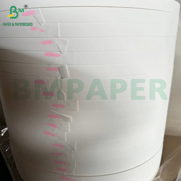 White 24g 28g Straw Wrap Paper For Packaging Straws Food safe Белая 24g 28g бумажная упаковка для упаковки