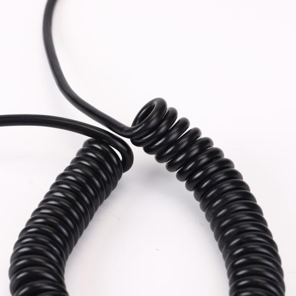 OEM высоко гибкие кабели катушки спиральные пружинные проволочные решетки автоматический кабельный кабель